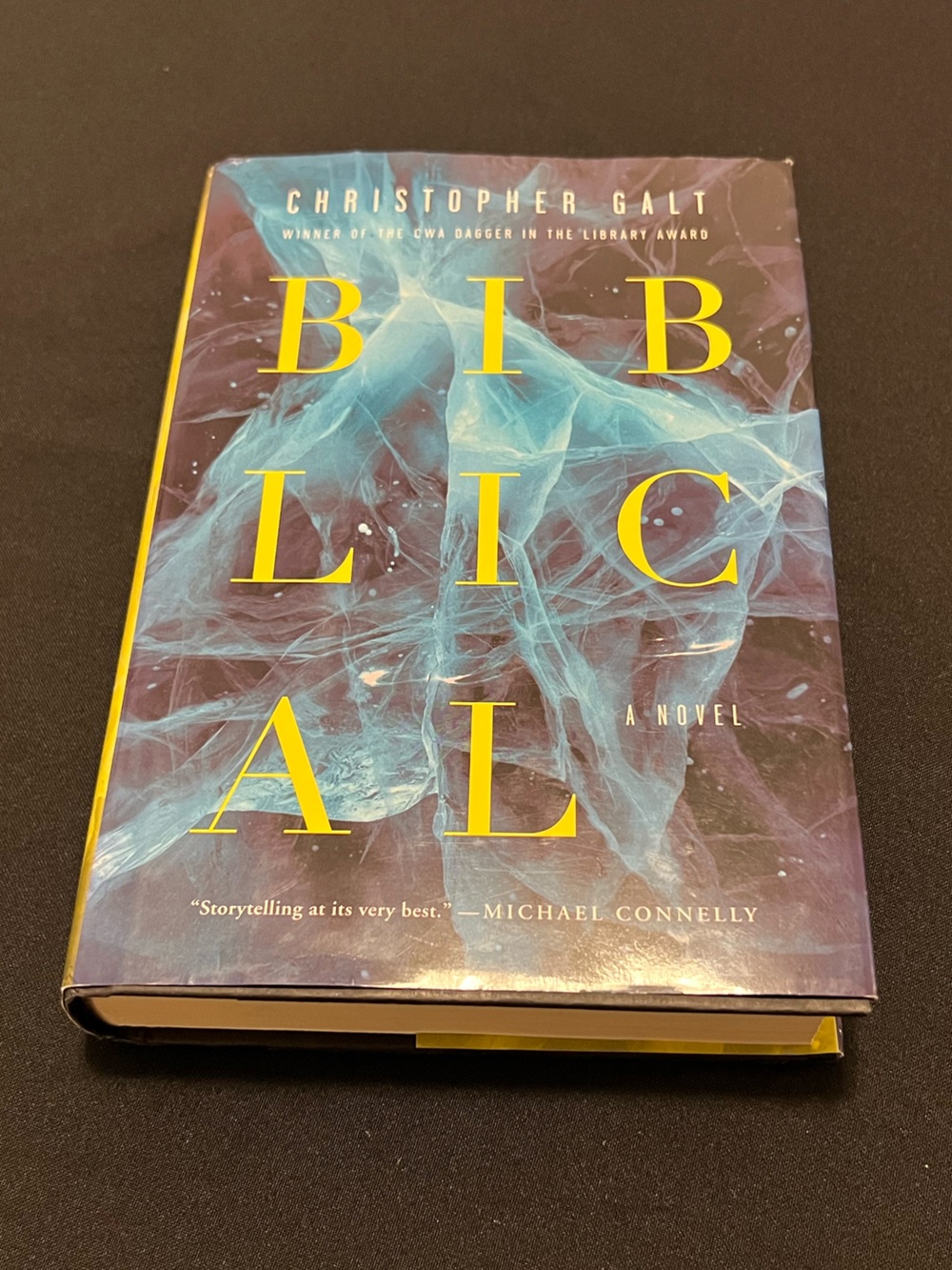 Biblical Novel Christopher Galt Craig Russel Hardcover Sci-Fi Thriller 1 Edition